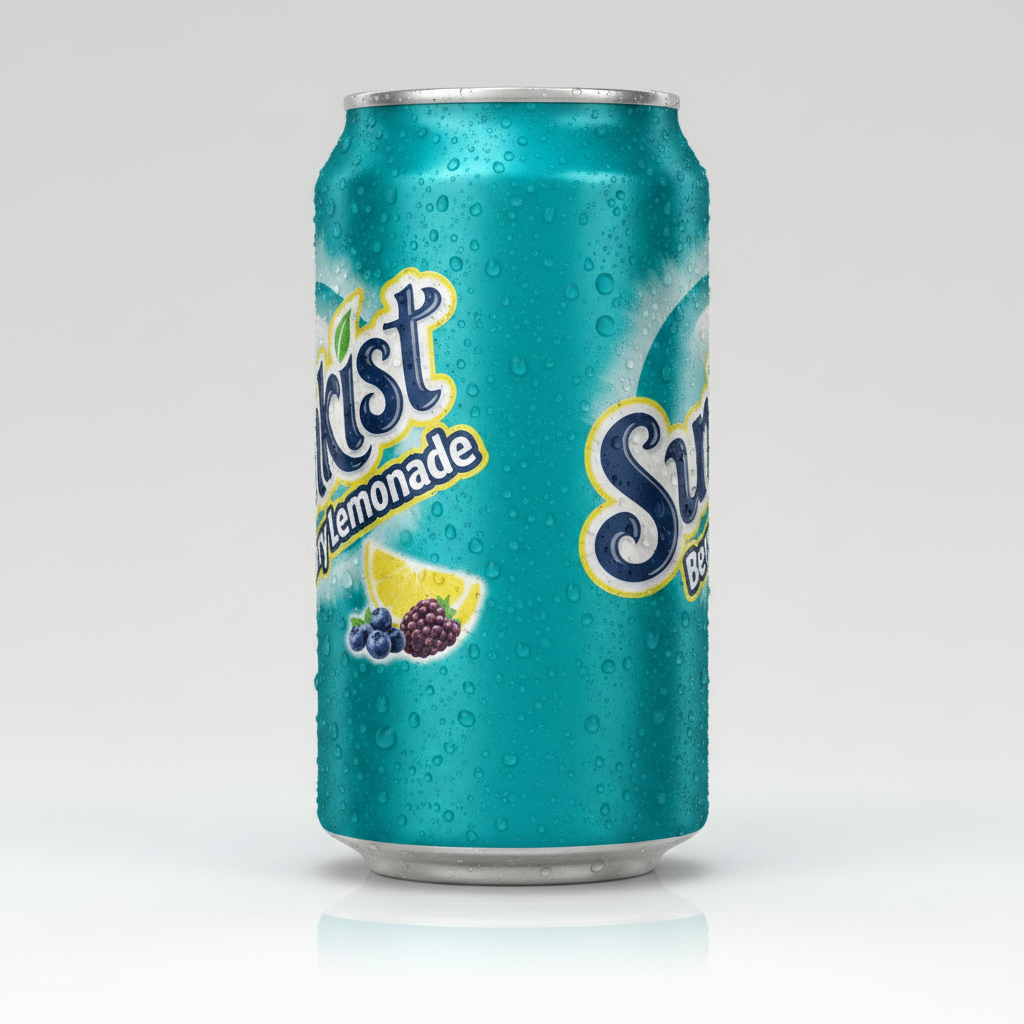 SUNKIST BERRY LEMONADE 12OZ - Thumbnail 2