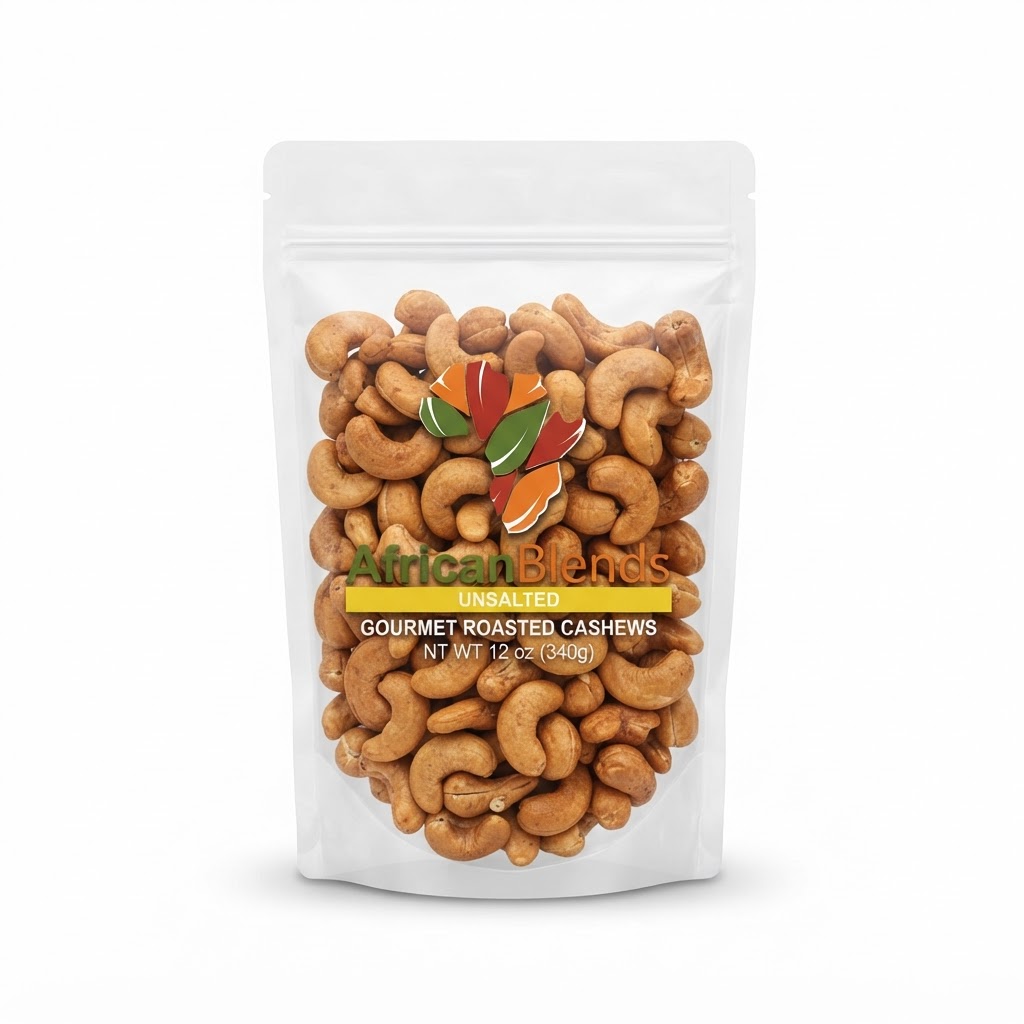 AFRICAN BLENDS CASHEW 12OZ