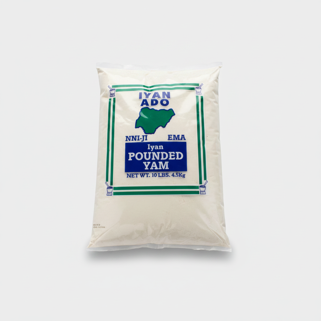 IYAN ADO POUNDED YAM (10LBS) - Thumbnail 3