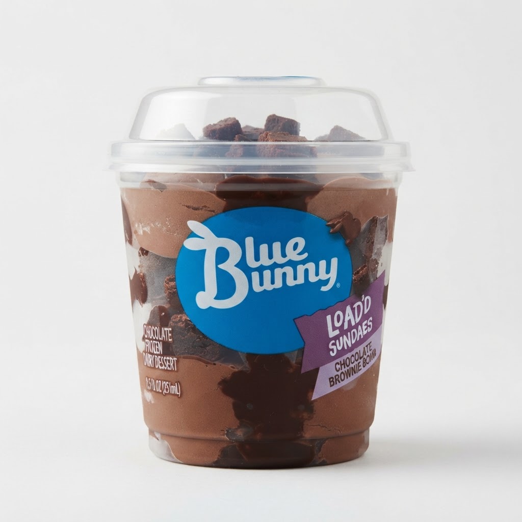 BLUE BUNNY LOADD SUNDAES BROWINE 8.5OZ - Thumbnail 3
