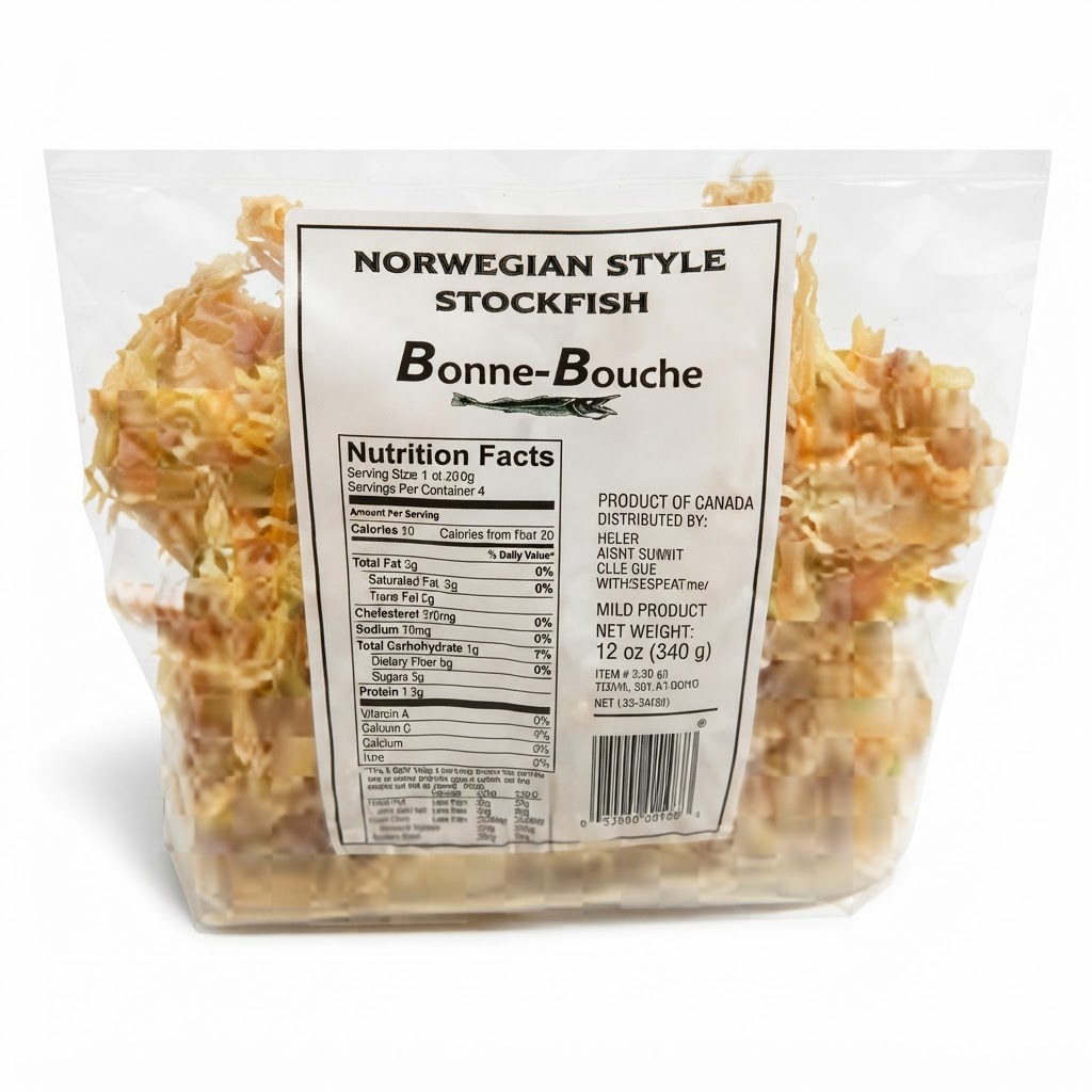 BONNE BOUCHE NORWIEGIAN STOCKFISH 12OZ
