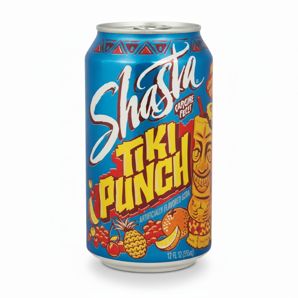 SHASTA TIKI PUNCH SODA 12OZ - Thumbnail 4