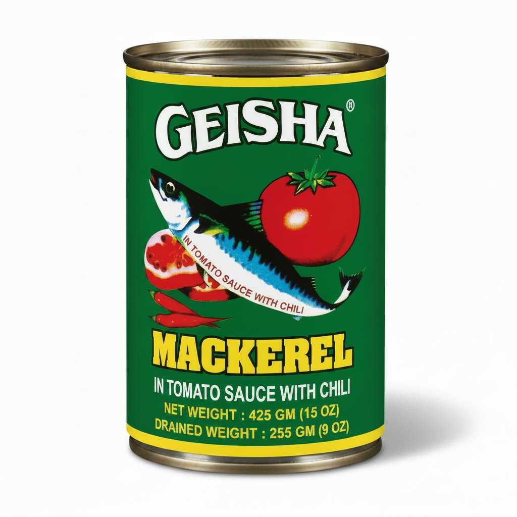 GEISHA MACKEREL TOMATO SAUCE 15OZ/425G - Thumbnail 3