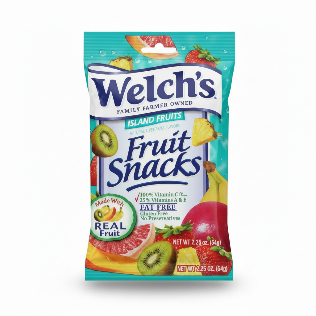 WELCH`S ISLAND FRUIT SNACK 2.25OZ - Thumbnail 2