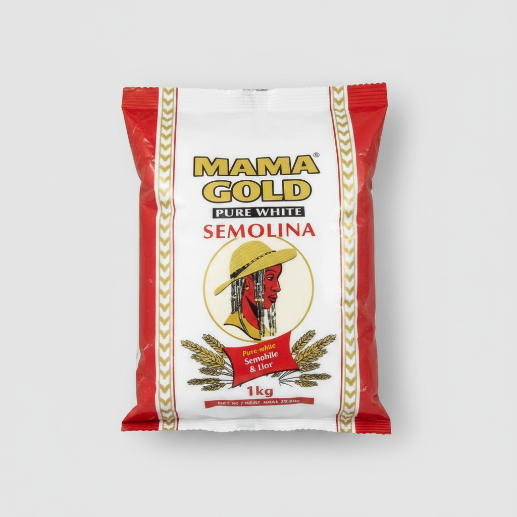 MAMA GOLD PURE WHITE SEMOLINA 1KG - Thumbnail 3