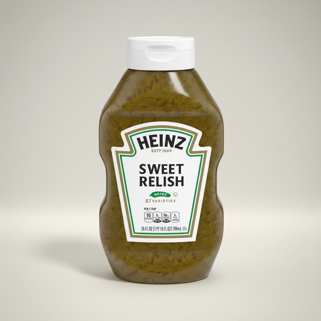 HEINZ SWEET RELISH 26OZ - Thumbnail 3