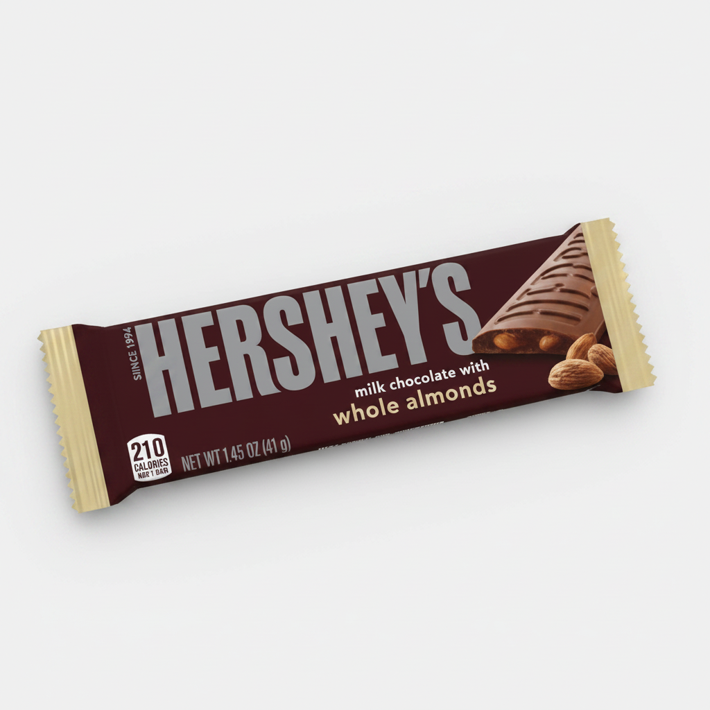 HERSHEY`S MILK  CHOCO/ALMOND 1.45OZ - Thumbnail 3
