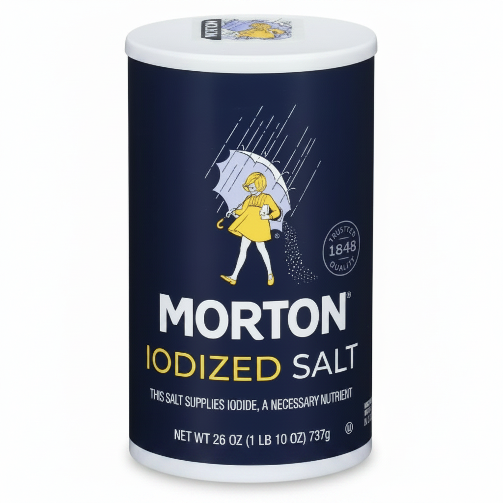 MORTON IODIZED SALT 26OZ - Thumbnail 3