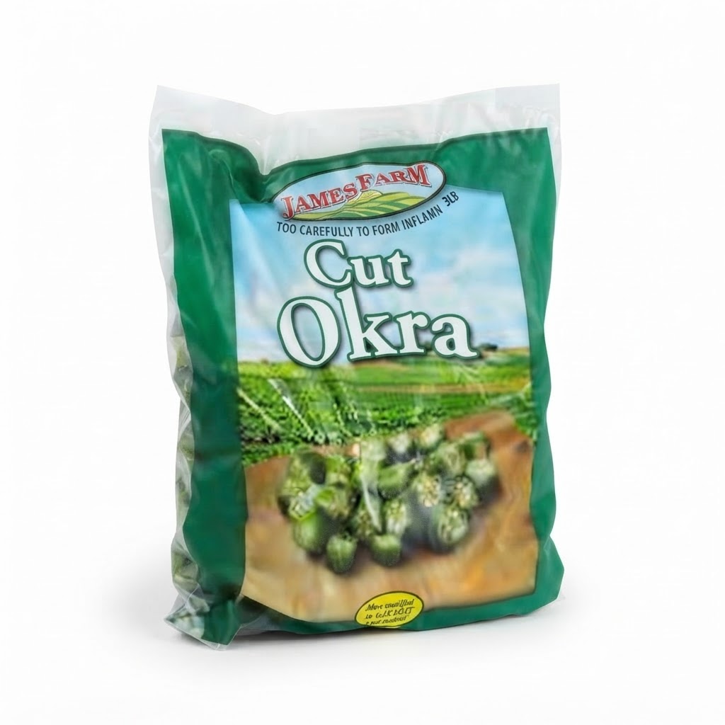 JAMES FARM CUT OKRA (3LBS) - Thumbnail 3