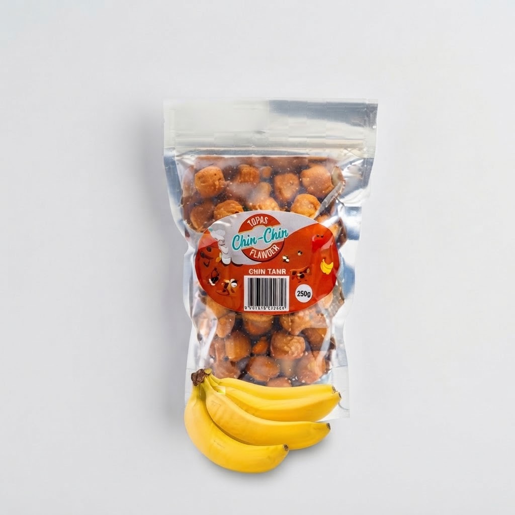 TOPAS BANANA CHIN CHIN 250G - Thumbnail 2