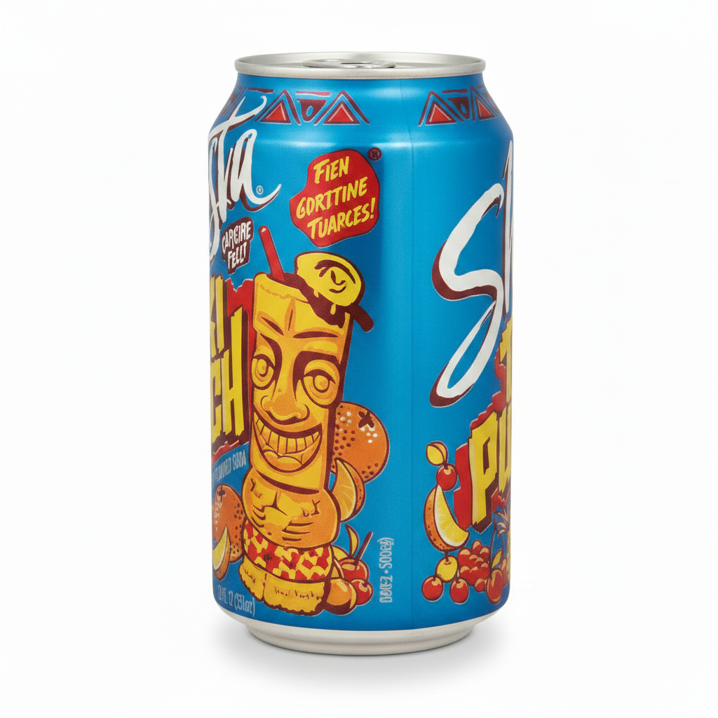 SHASTA TIKI PUNCH SODA 12OZ - Thumbnail 2
