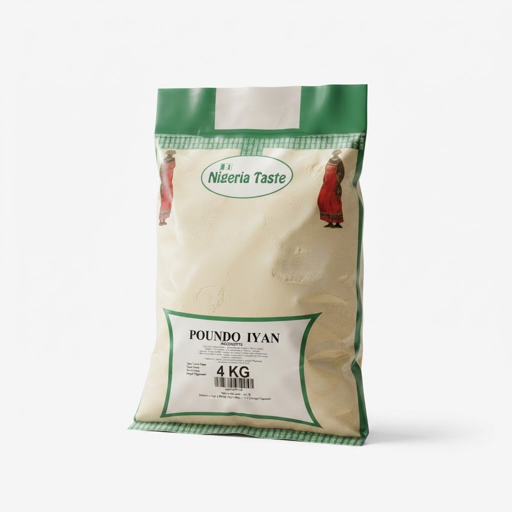 NIGERIA TASTE POUNDO YAM 4KG - Thumbnail 3