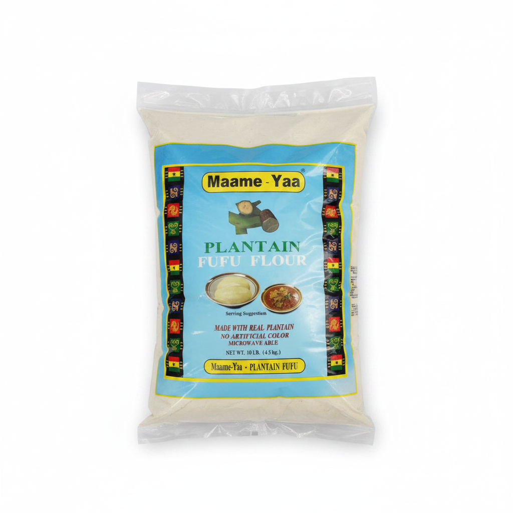 MAAME YAA PLANTAIN FUFU 10LBS - Thumbnail 3
