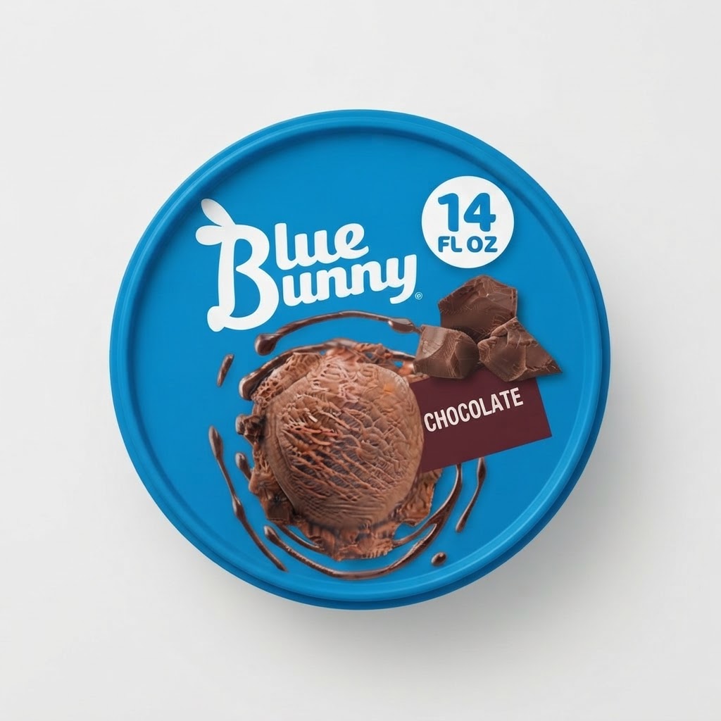 BLUE BUNNY CHOCOLATE 14 FL. OZ - Thumbnail 3