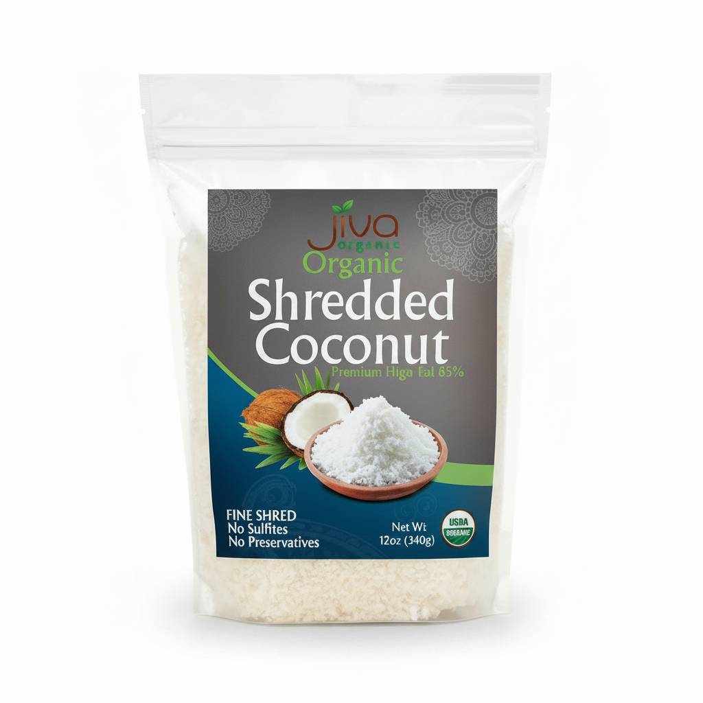 JIVA SHREDDED COCONUT CHIPS 12OZ - Thumbnail 2