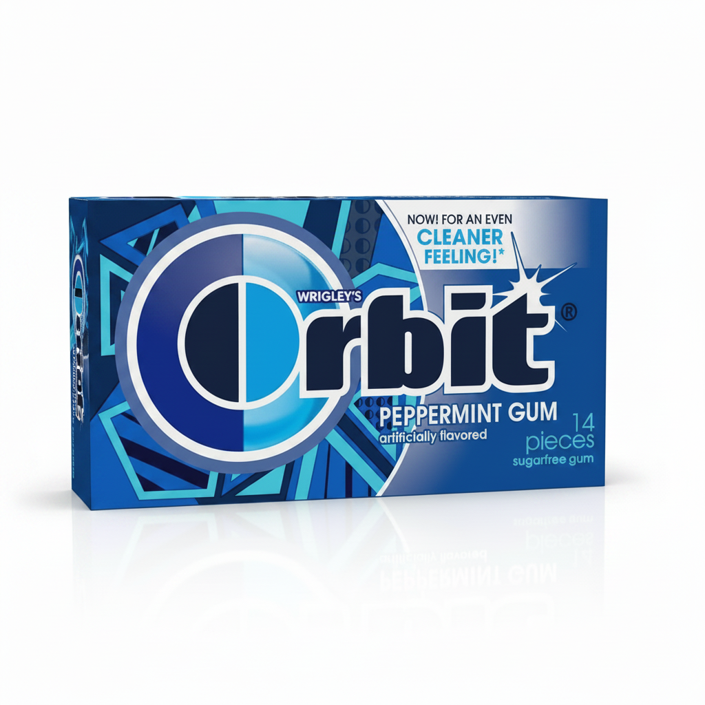 ORBIT PEPPERMINT GUM 14PCS - Thumbnail 2
