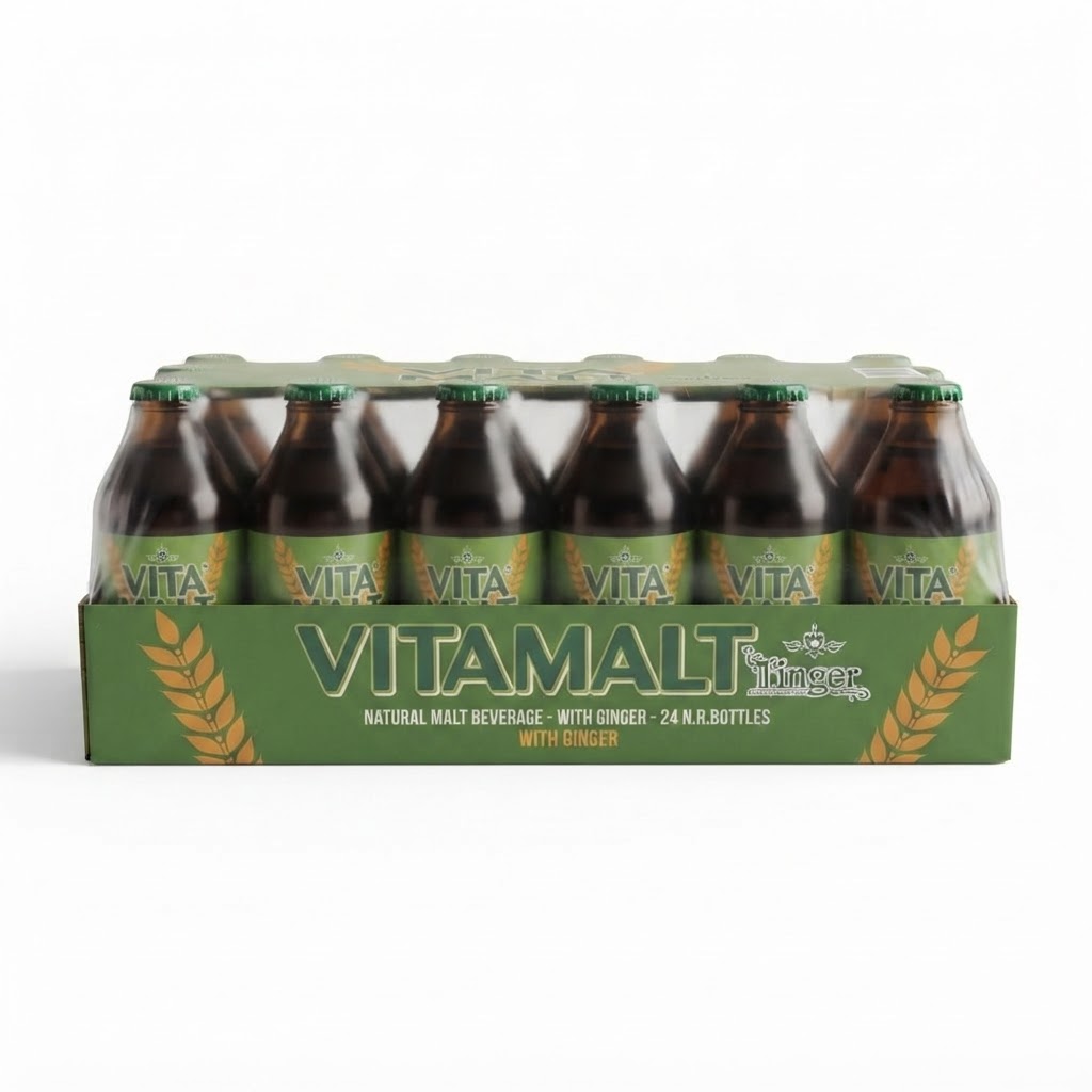 VITAMALT GINGER BOTTLE (24PK) - Thumbnail 2