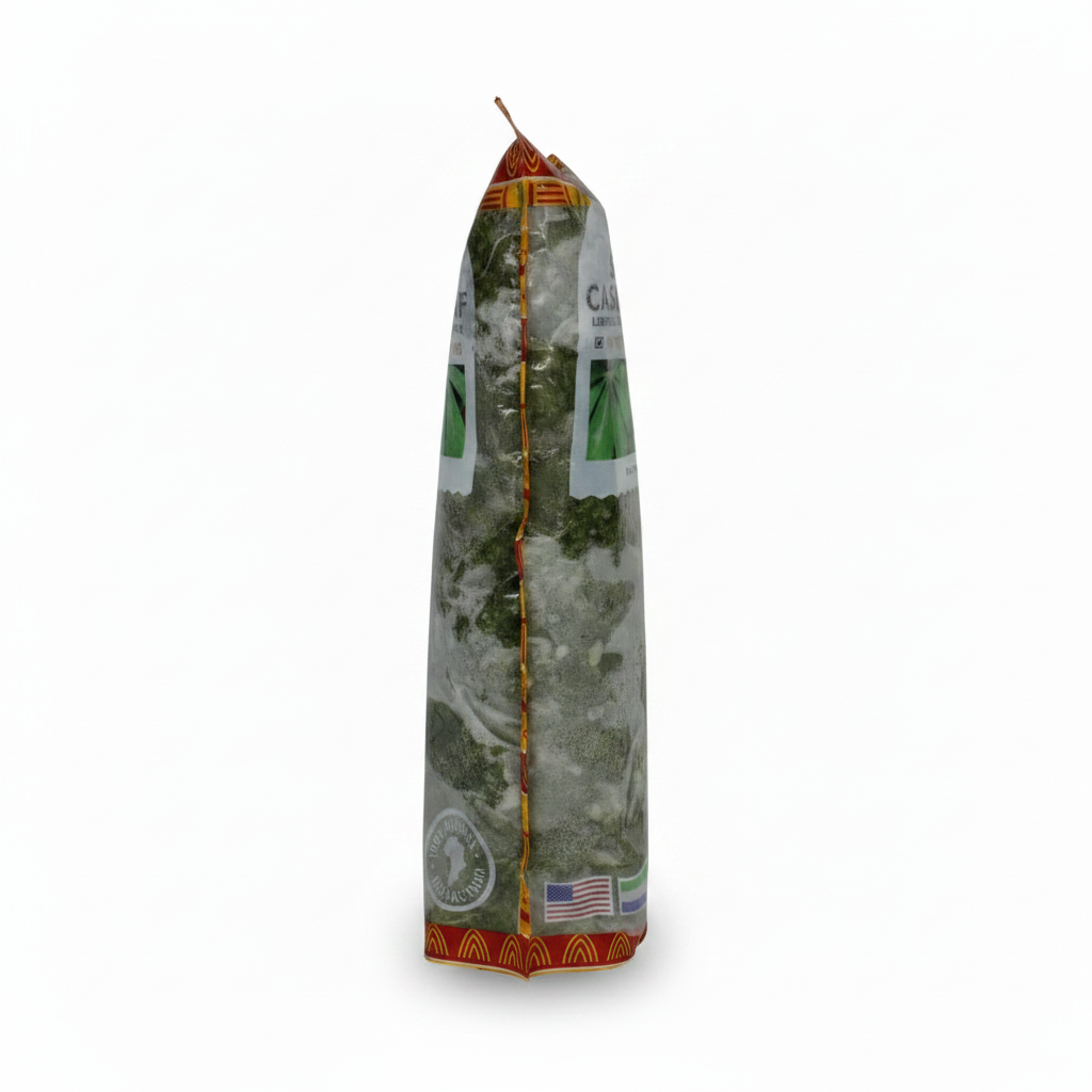 TASTY FOODS SMOOTH CASSAVA LEAVES 3LB - Thumbnail 2