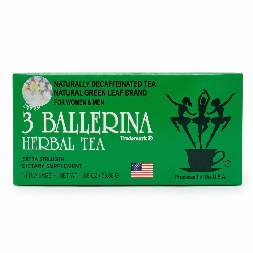 3 BALLERINA HERB TEA 18BAGS/1.88OZ/53.88G