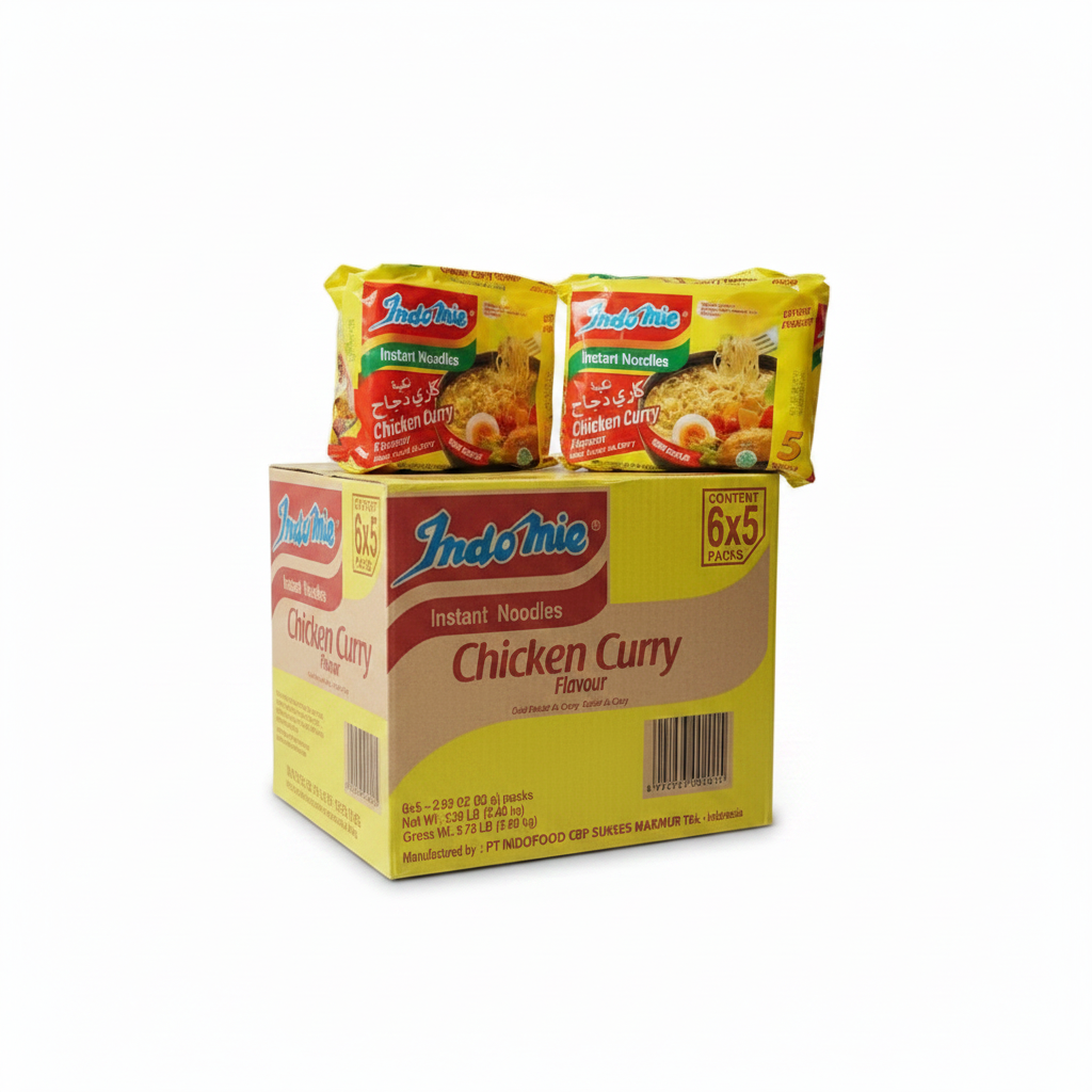 INDONESIA INDOMIE CHICKEN CURRY (BOX)30PCS x80g - Thumbnail 4