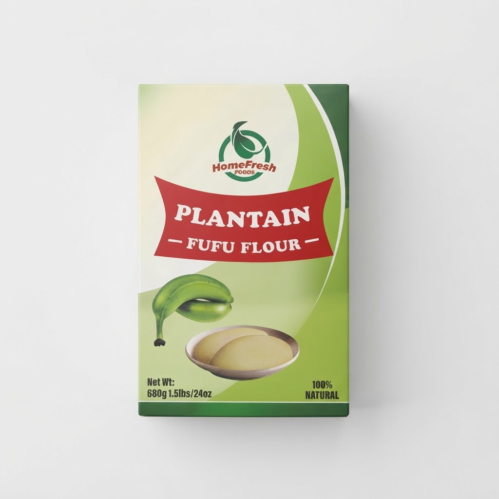 HOME FRESH PLANTAIN FUFU 24OZ - Thumbnail 3