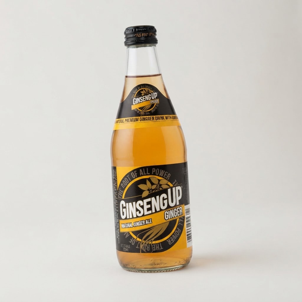 GINSENG UP GINGER DRINK 12OZ - Thumbnail 4