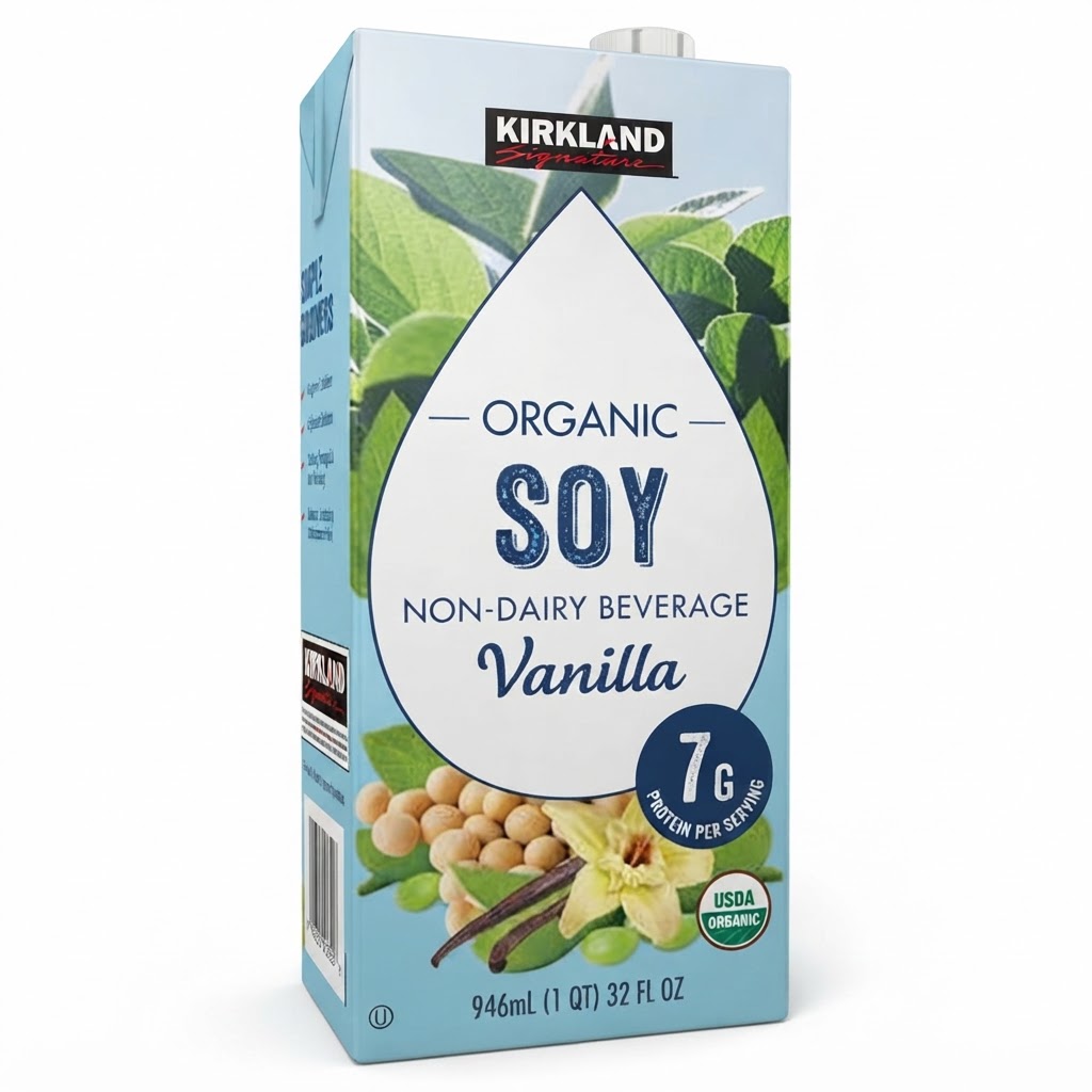 KIRK ORGANIC SOY NON-DAIRY VANILA 32OZ