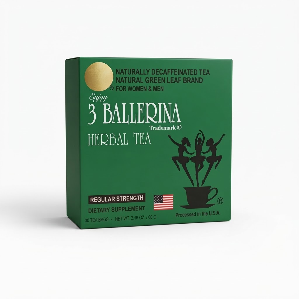 3 BALLERINA HERB TEA 30BAGS/60G