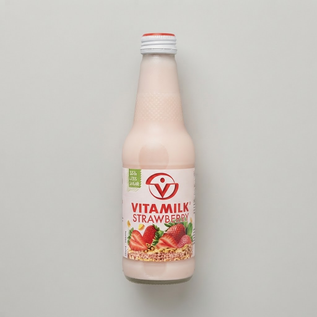 VITAMILK STRAWBERRY DRINK (330ML) - Thumbnail 3