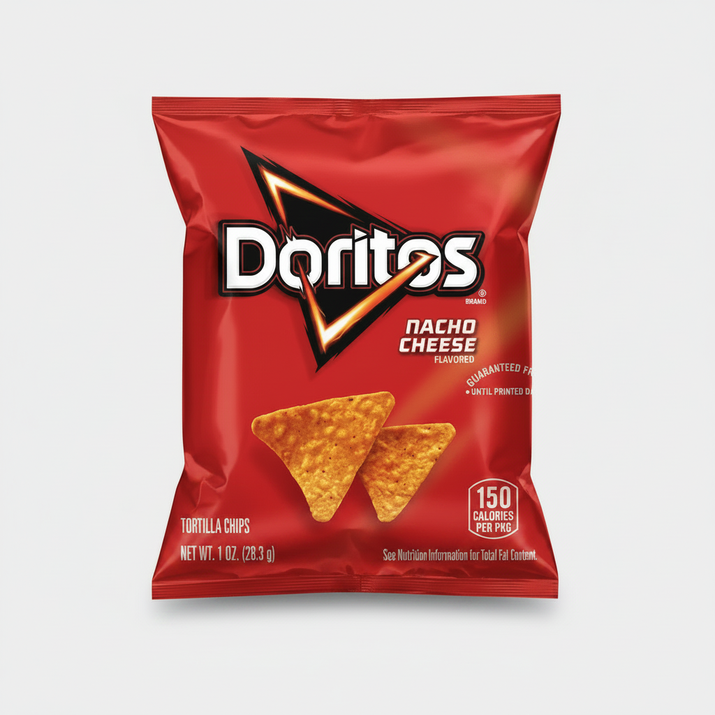 DORITOS NACHO CHEESE CHIPS 1OZ - Thumbnail 2