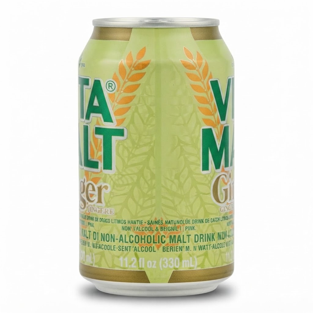 VITAMALT GINGER CAN 330ML - Thumbnail 3
