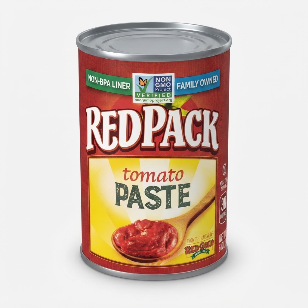 RED GOLD TOMATO PASTE 6OZ - Thumbnail 2