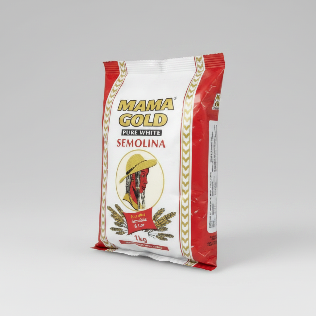 MAMA GOLD PURE WHITE SEMOLINA 1KG - Thumbnail 4