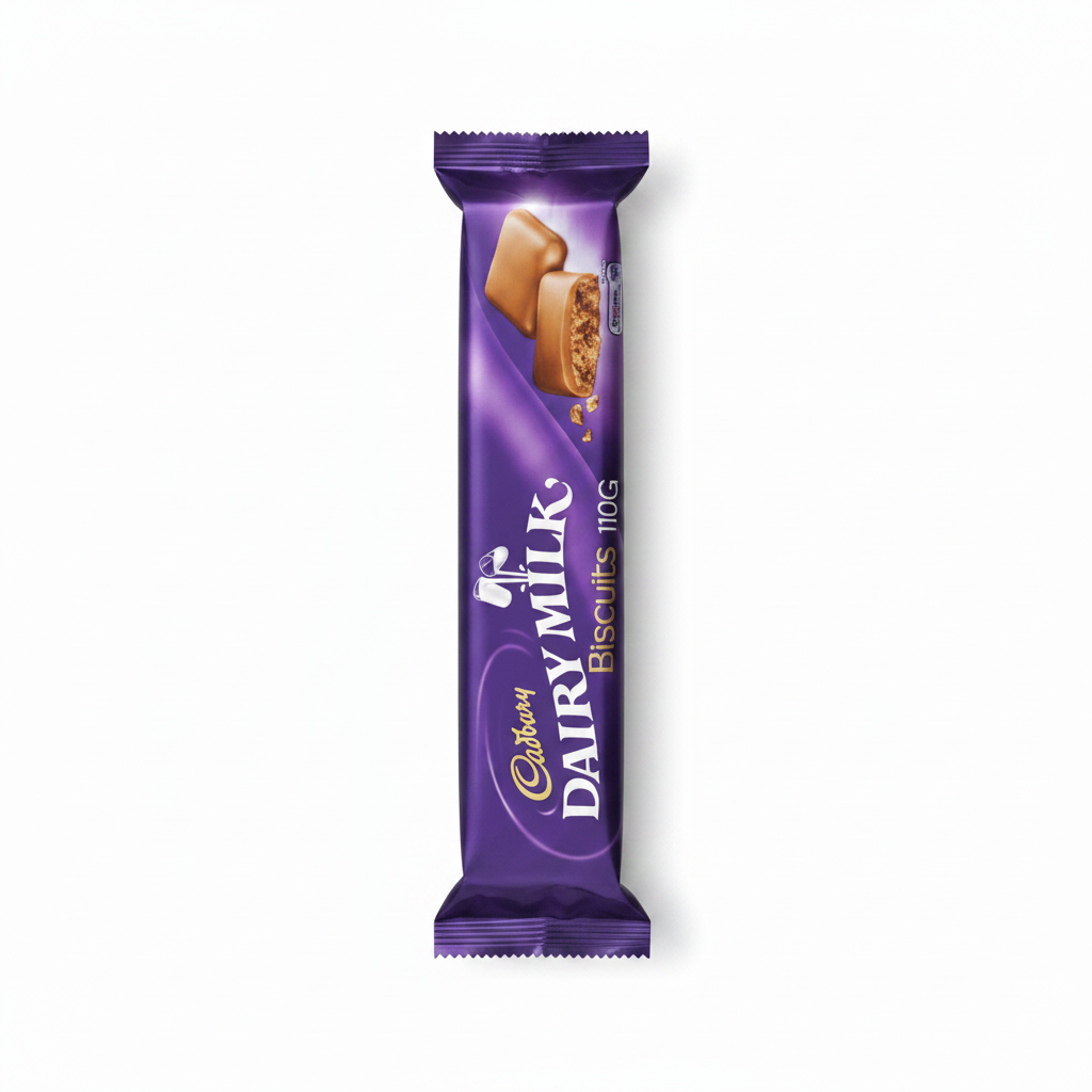 CADBURY DAIRY-MILK BISCUITS 110G - Thumbnail 2