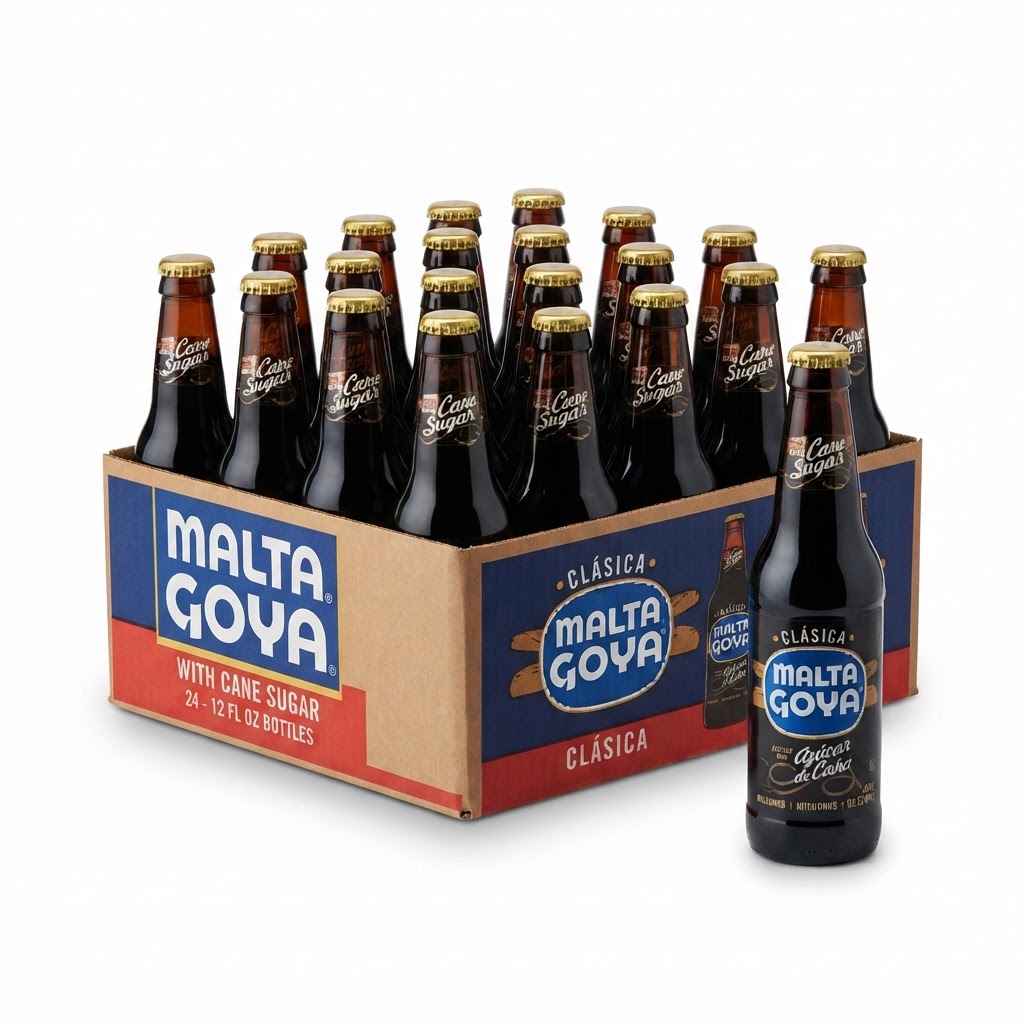 MALTA GOYA WITH CANE SUGAR 12OZ/24PK