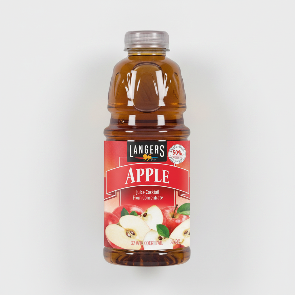 LANGERS APPLE COCKTAIL 32OZ - Thumbnail 3