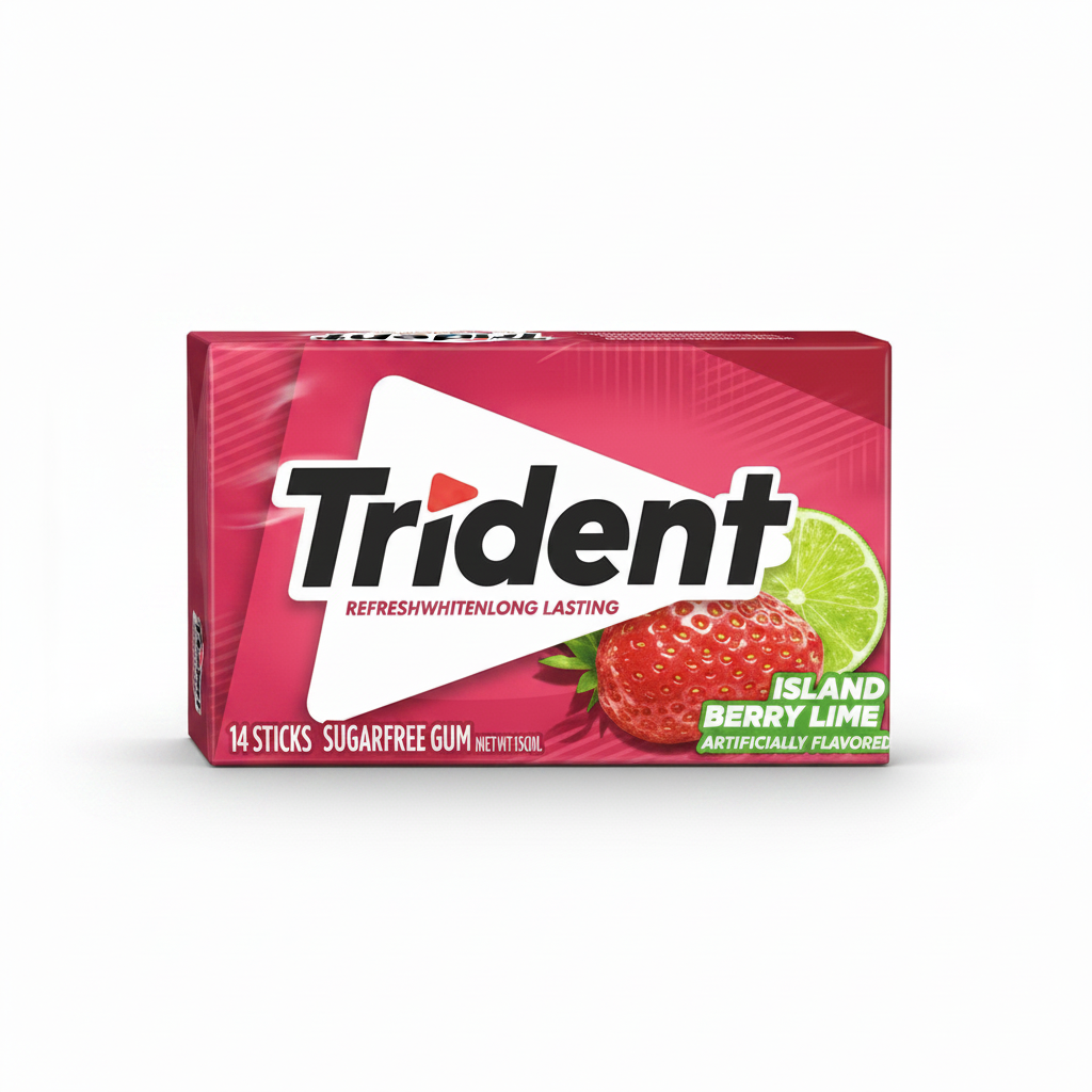 TRIDENT BERRY LIME 14ST - Thumbnail 3