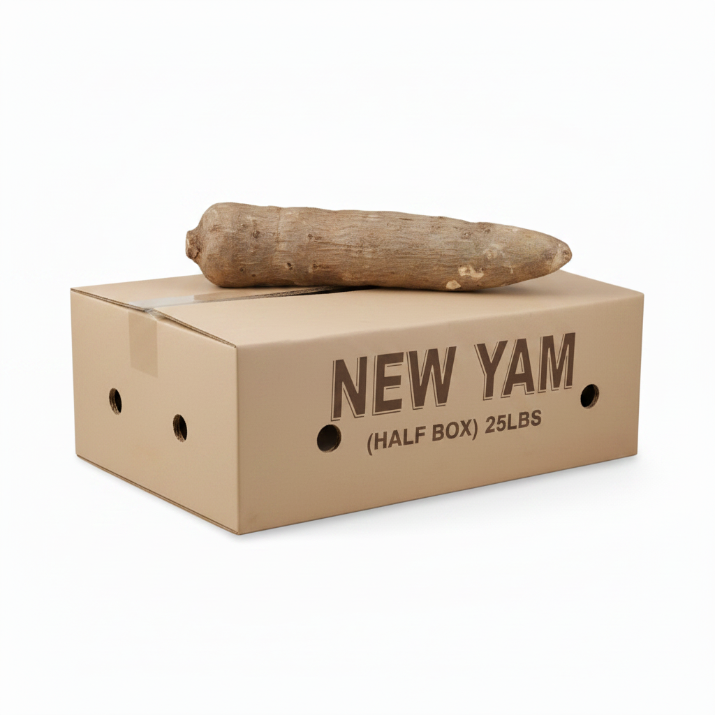 NEW YAM (HALF BOX) 25LBS - Thumbnail 3