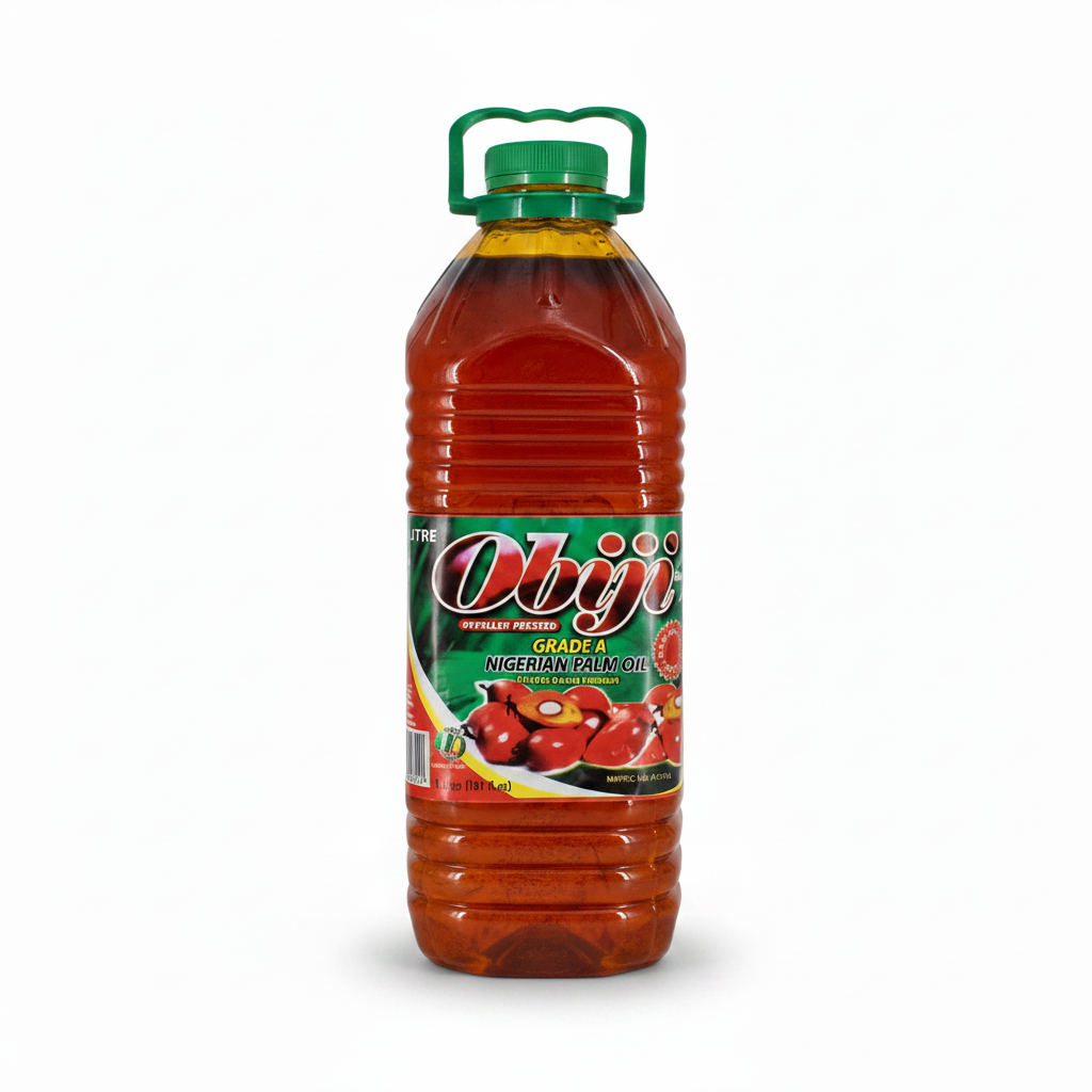 OBIJI GRADE A PALM OIL 1LTR - Thumbnail 3