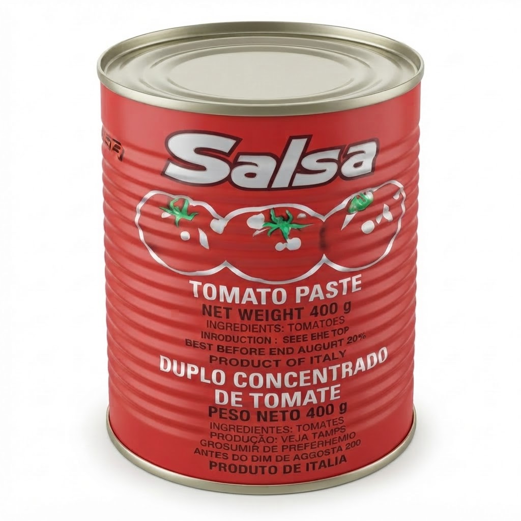 SALSA TOMATO PASTE 400G - Thumbnail 3