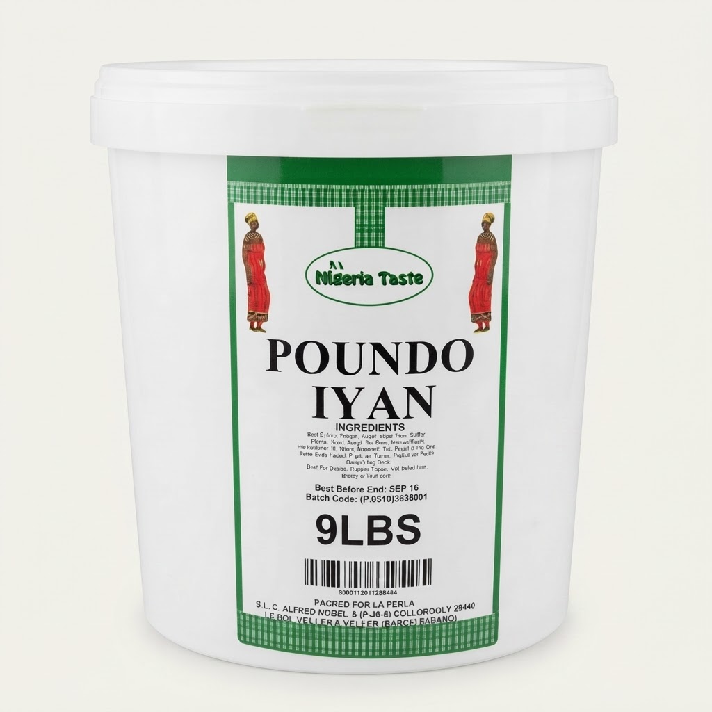 NIGERIA TASTE POUNDED YAM 9LBS - Thumbnail 3