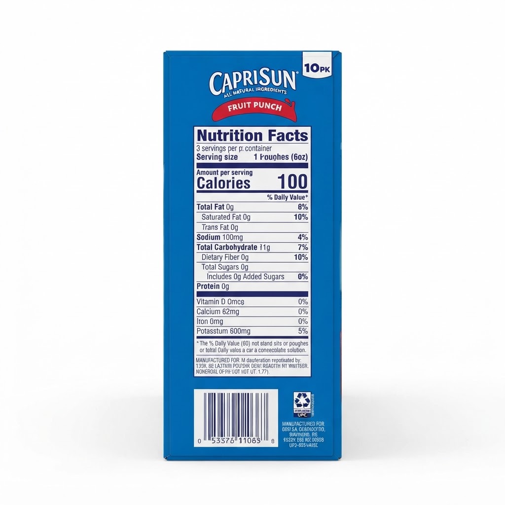 CAPRISUN FRUIT PUNCH (10PK) 6OZ - Thumbnail 2