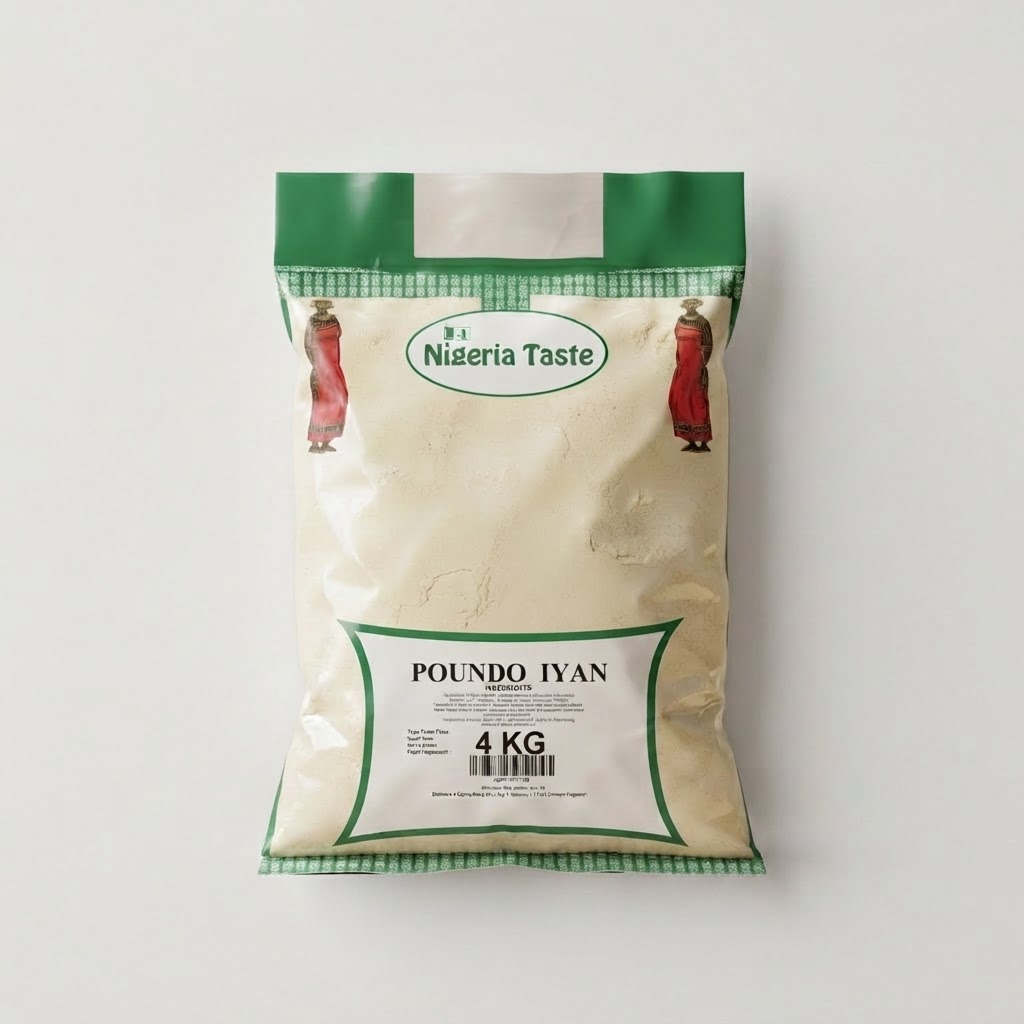 NIGERIA TASTE POUNDO YAM 4KG - Thumbnail 2