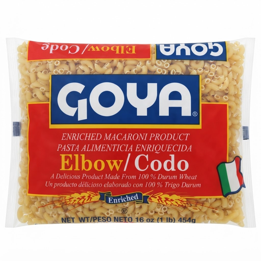 GOYA ELBOW MACARONI PASTA 16OZ
