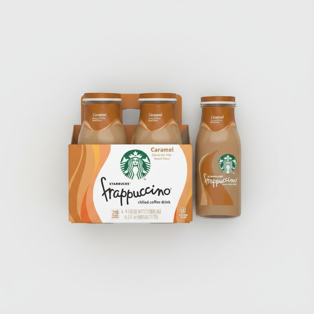 S.B CARAMEL FRAP 9.5OZ 4PK - Thumbnail 3