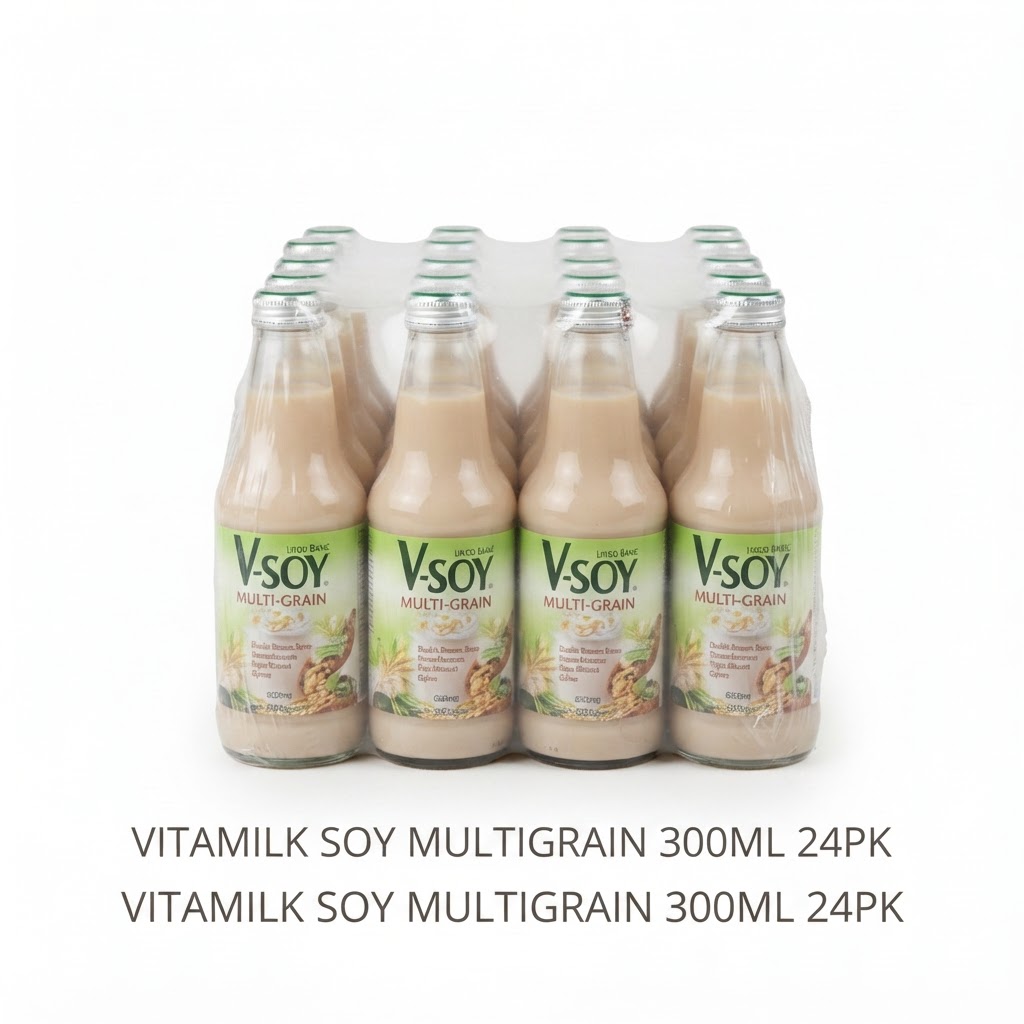VITAMILK SOY MULTIGRAIN 300ML (24PACK) - Thumbnail 3