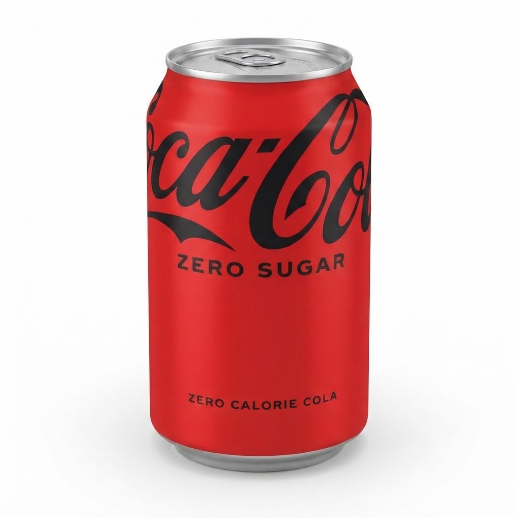 COCA COLA ZERO CAN 12OZ - Thumbnail 3
