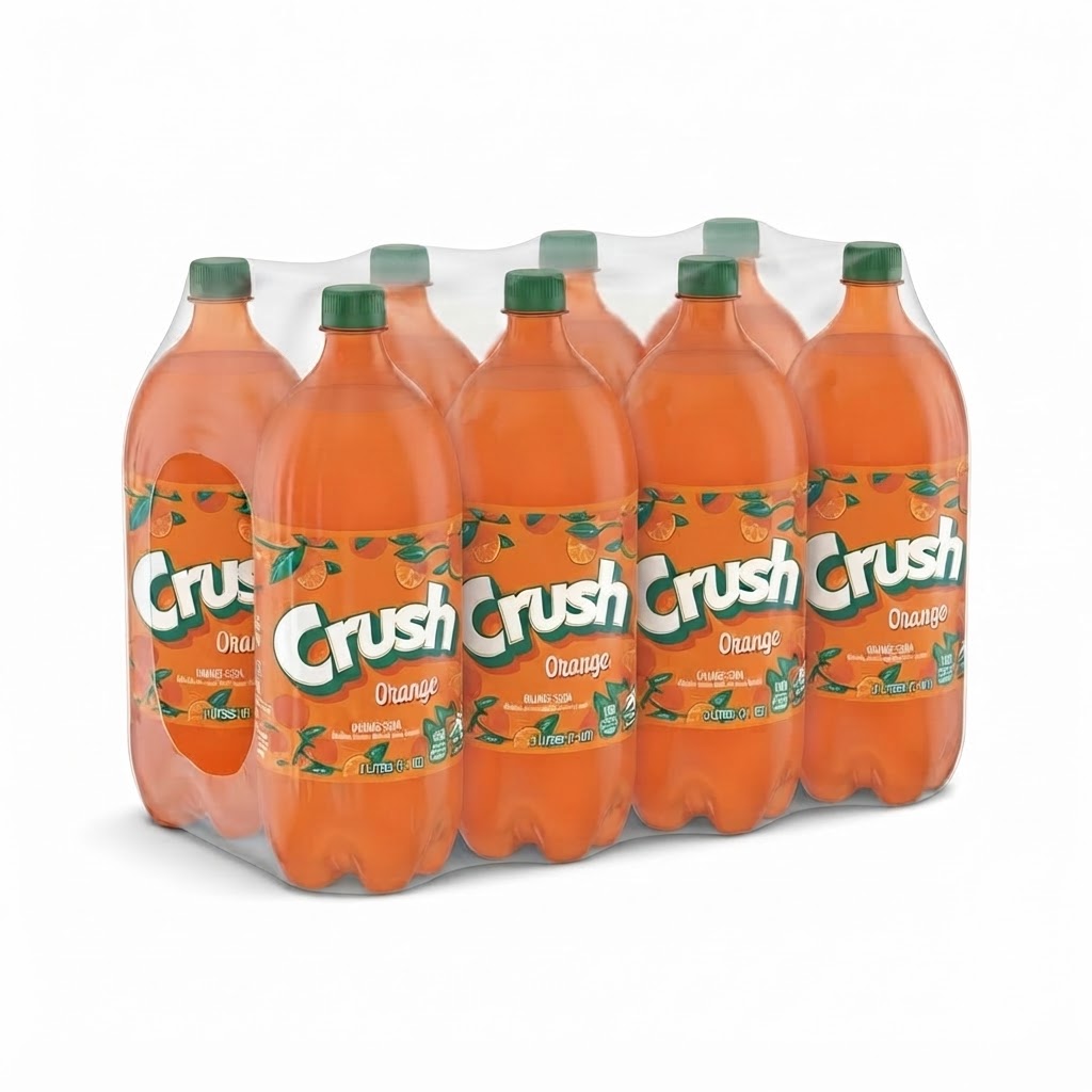 CRUSH ORANGE SODA 2L 8PK - Thumbnail 3
