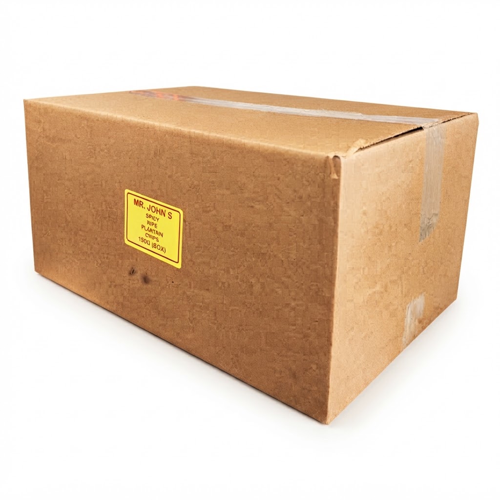 MR.JOHN`S RIPE PLANTAIN CHIPS 150G (BOX)