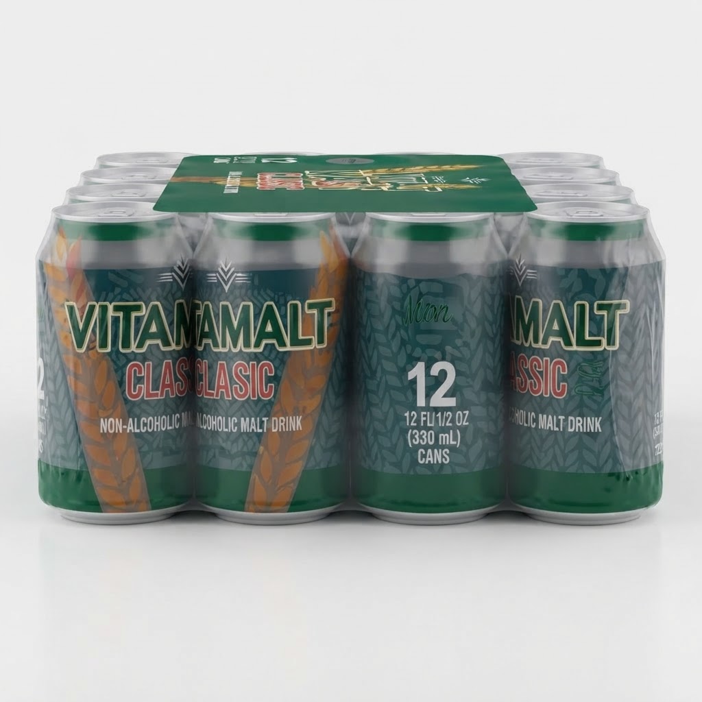 VITAMALT CLASSIC 12PK CAN - Thumbnail 3